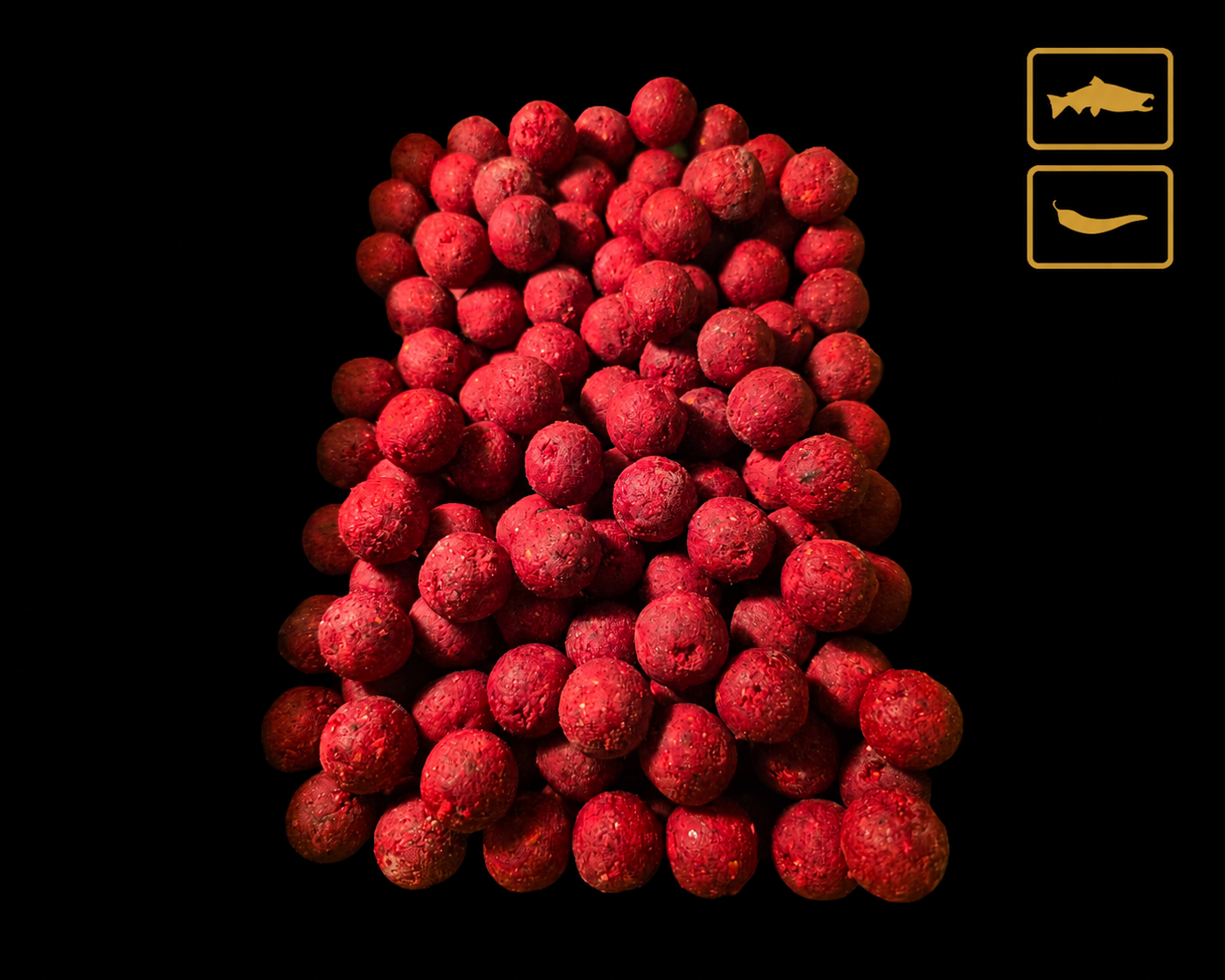 SALMON CHILLI boilies 5kg 24mm