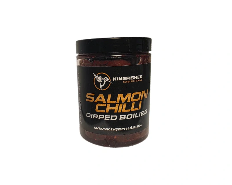 SALMON CHILLI HNV dipped boilies 24mm 300ml