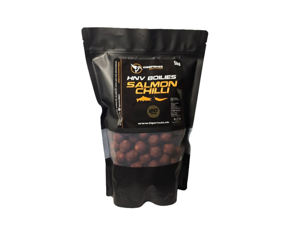 SALMON CHILLI HNV boilies 1kg 20mm